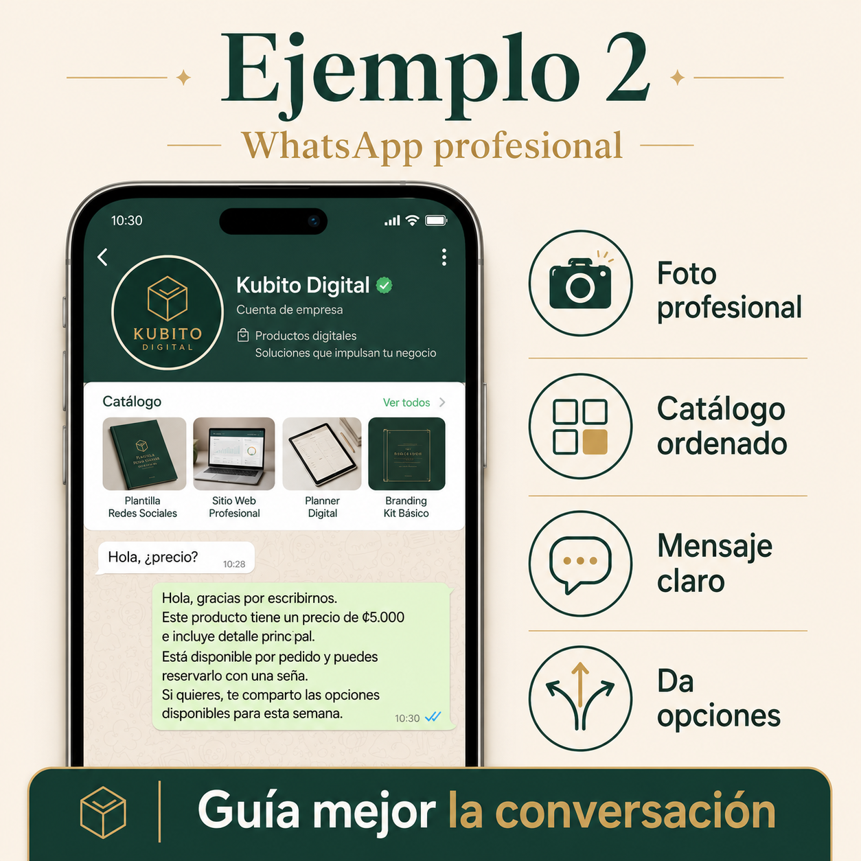 WhatsApp mejor Organizado