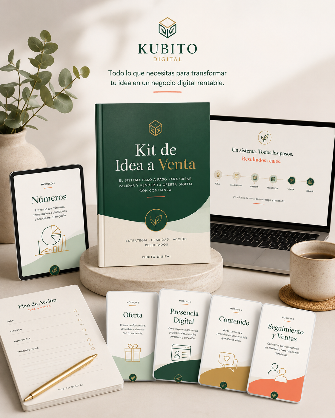Kit de Idea a Venta de Kubito Digital